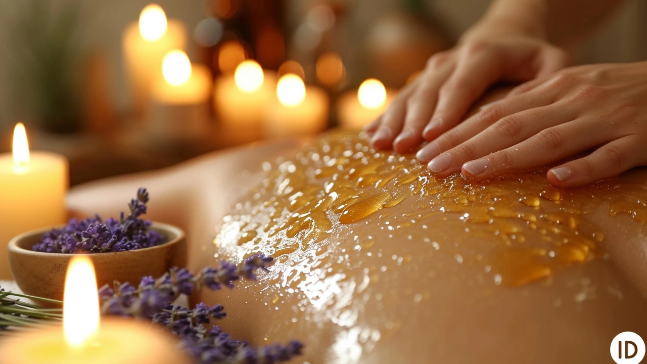 Jak provést relaxační medovou masáž doma: snadný návod krok za krokem