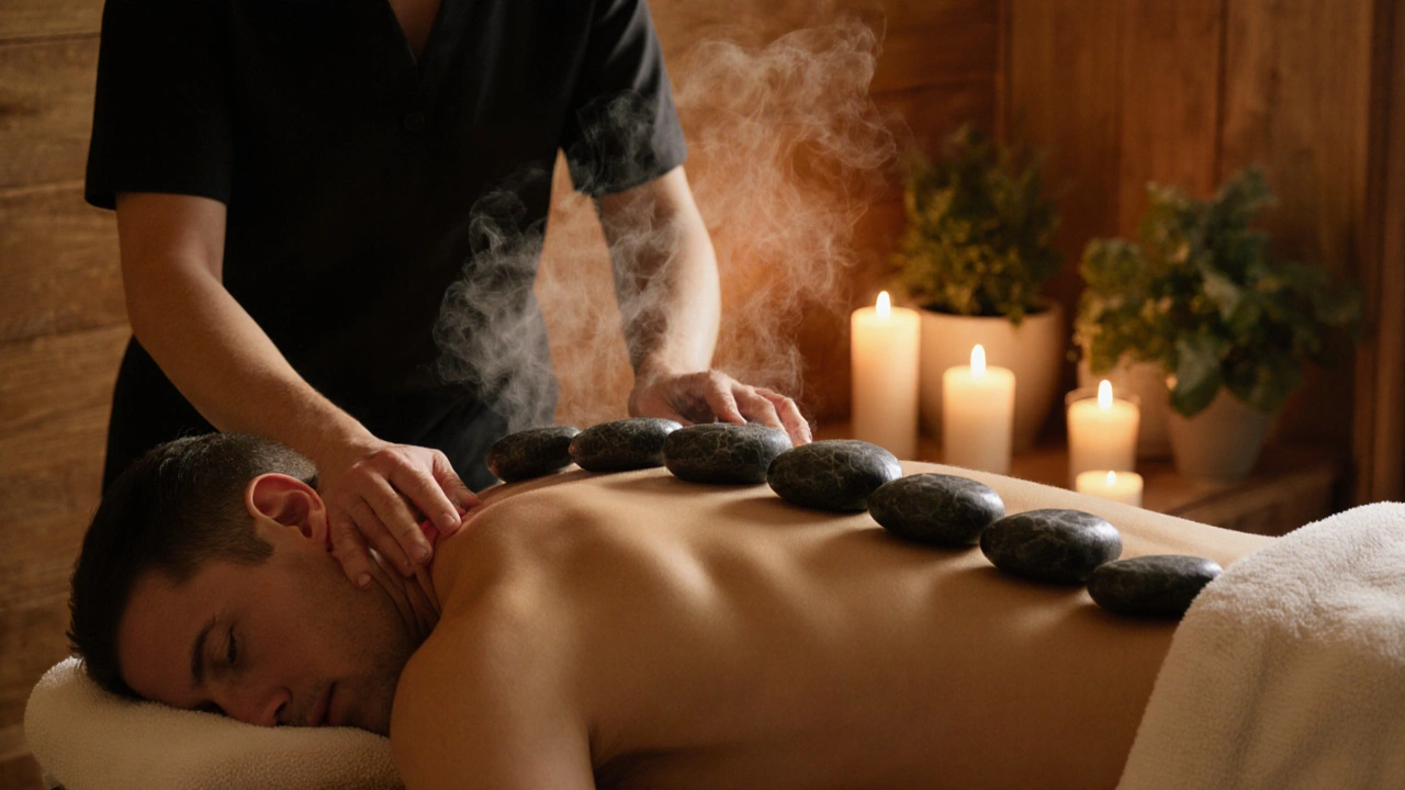 Masáž lávovými kameny: Přírodní způsob, jak ulevit bolestem těla