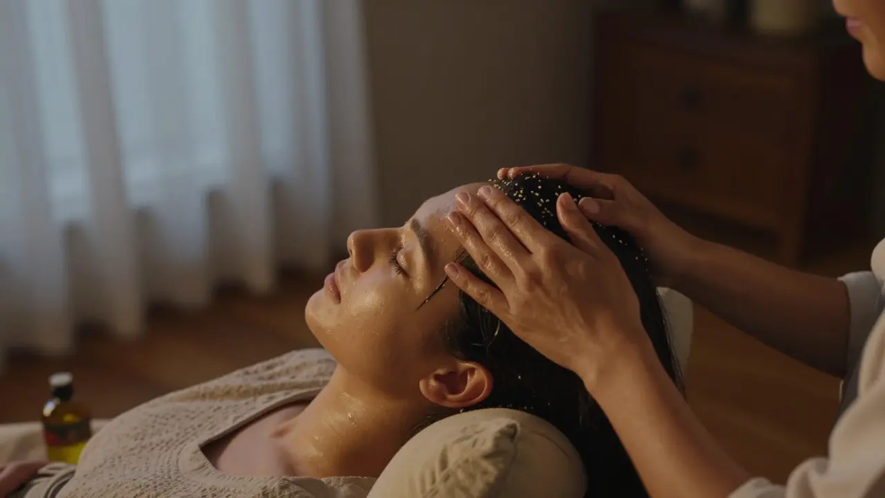 Účinky indické masáže hlavy na tělo a mysl: Co se stane, když ji vyzkoušíte